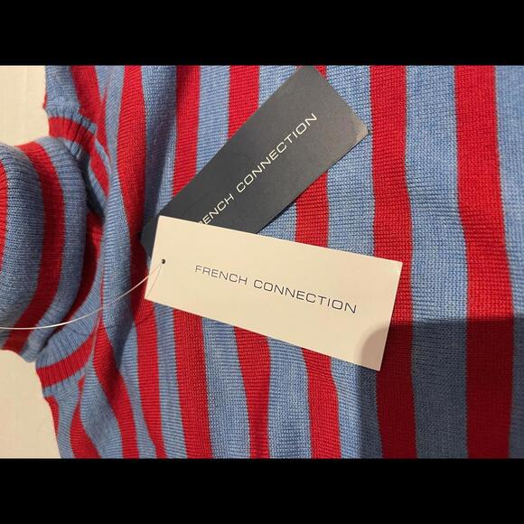 French Connection Striped turtleneck - Picture 4 of 4
